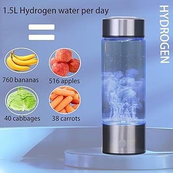 リラクゼーショングッズ Dr. Hydrogen Bottle 250ml Amazon.com: Dr.Water Hydrogen Water Bottle | 3X More